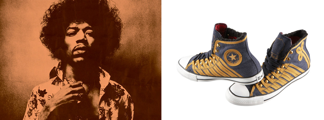 Jimi Hendrix Shoes Launched by Converse