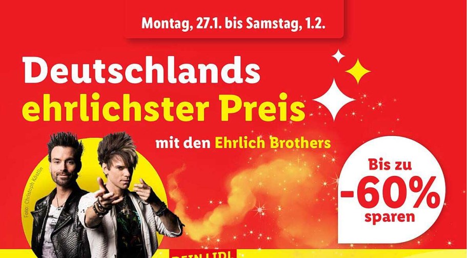 Ehrlich Brothers for Lidl